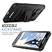 Nexus 6P Case, MoKo Shock Absorbing Hard Cover Ultra Protective Heavy Duty Case with Holster Belt Clip + Built-in Kickstand for Google Nexus 6P 5.7 Inch - Black