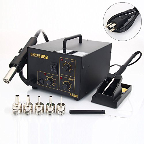 Gaoyue 2in1 852 270W 110V SMD Rework Soldering Station w/ Hot Air Gun Welder