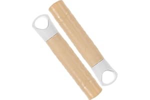 INOOMP 2 Pcs 22mm Broom Handle Grips Replacement Mop Rod Sleeves with Hole Broom Attachment Parts