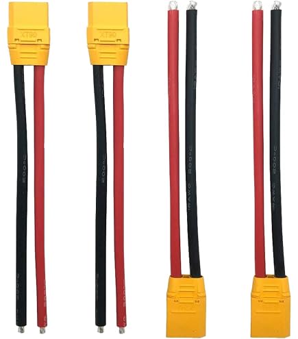 Lot De 14 Connecteurs XT90 Mâle/femelle – Plaqué Or, 60-100A, Pour Batteries RC Lipo