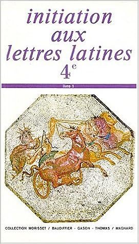 Initiation Aux Lettres Latines 4e Baudiffier Gason Thomas R Morisset 9782210474901 Amazon Com Books