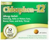 Chlorphen Chlorpheniramine Maleate, 12 Mg Extended Realease, 24 Tablets by Chlor-Trimeton