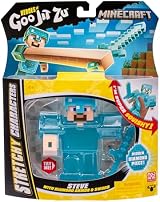Heroes of Goo Jit Zu Minecraft Steve With Diamond Armor & Sword view 2