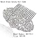 EVER FAITH Austrian Crystal Wedding Art Deco Buckle Brooch Clear
