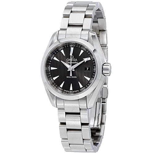 Omega Seamaster Aqua Terra 23110306006001 Reloj de acero inoxidable con esfera gris