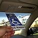 JL Safety Visortag® Vertical The Best Available Way to Easily Protect, Display & Swing Away a Handicap Parking Placard. Hard Plastic to Withstand Sun Heat & Protect Your Disabled Tag. Made in USA