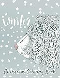 Christmas Coloring Book Winter: Relaxation For Adults Older Kids by Panista Publishing