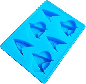 Star Trek Gifts Silicone Candy Chocolate Molds Small Ice Cube Trays Cool Novelty Mini Starfleet Mold Gift 2 Pack