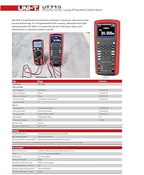 UNI-T Multifunction Loop Process Calibrator UT714