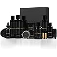Golden Grooming Co. Complete Men's Grooming Gift Set - Beard Oil, Face & Body Wash, Shampoo, Balms, Moisturizer, Scrub & More
