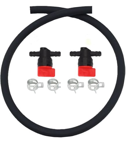 Kraftstoff-Absperrventil – 3 Stück, Ersatz Für Rasenmäher (Oregon, Toro, Tecumseh), Für 6,4 Mm Leitung
