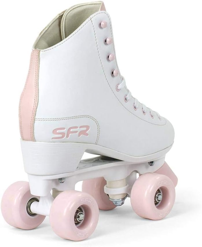 SFR Skates Figure Quad Skates Youth Unisex, Multicoloured (White Ink), 34 (Spain) - Image 4