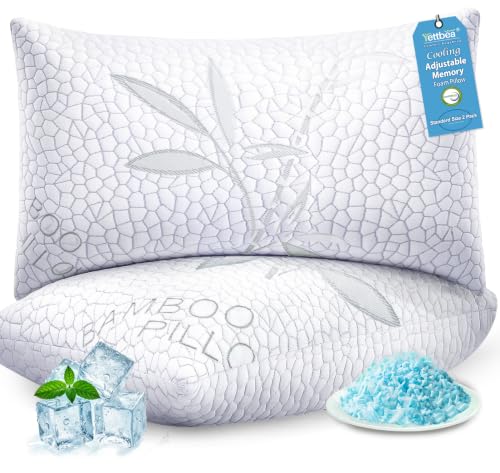 Yettbea Bamboo Cooling Memory Foam Pillow