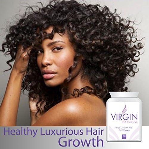 VIRGIN FOR WOMEN HAIR LOSS PILLS TABLET THICKER FULLER HEAD OF HAIR GUARANTEED by Virgin Hairgrow