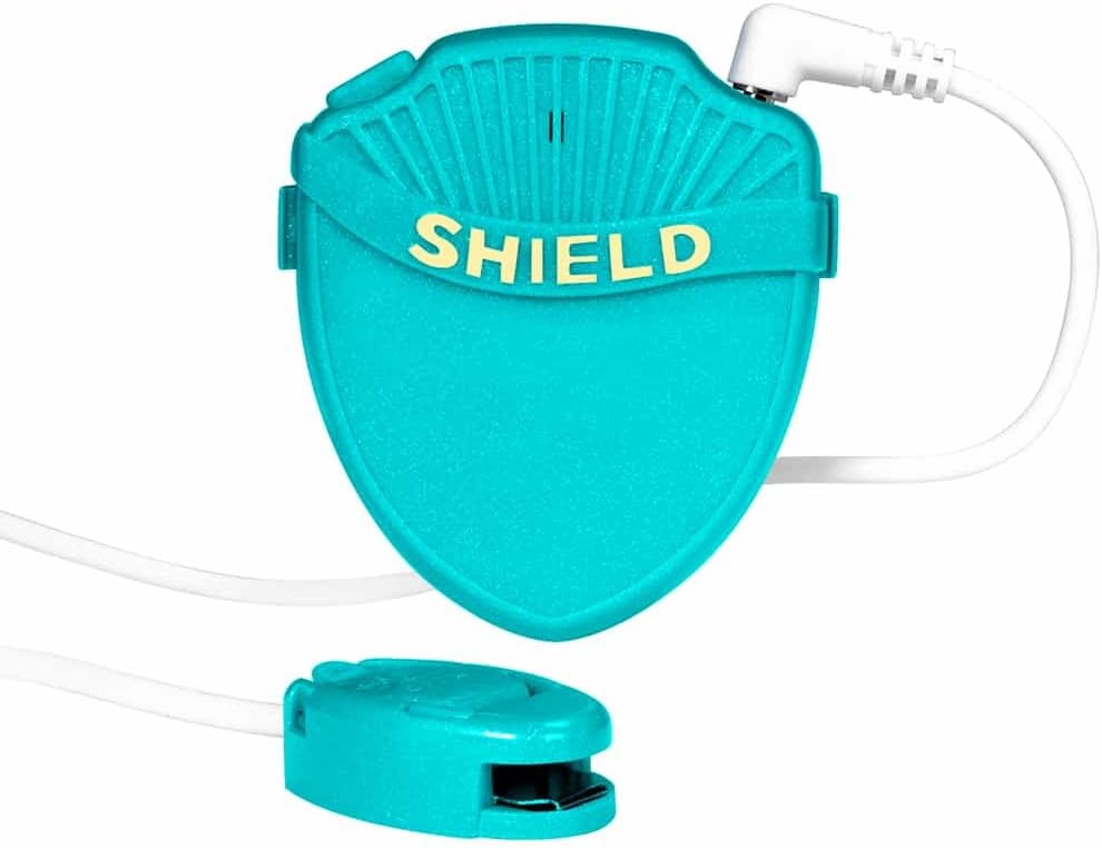 Shield Max Bedwetting Enuresis Alarm for Boys and Girls with 8 Loud Loud Tones, Light and Vibration. Full Featured Bedwetting Alarm for Deep Sleepers to Stop Nighttime Bedwetting (Teal) - Image 3