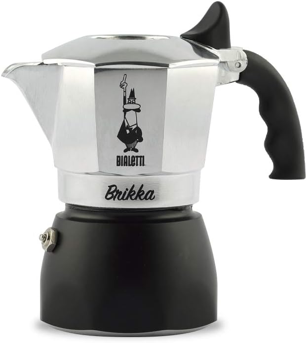 Bialetti New Brikka, Moka Pot, the only coffee maker capable of