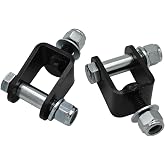 Aizhuer Lower Rear Shock Relocation Mounting Brackets LSM-125-500（2Pack | Compatible with Ch-evro-let Ca-ma-ro Pon-tia-c 1982-2002 GM F-Body