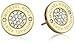 Michael Kors Tone Logo Pave Stud Earrings