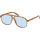 AIRE Monoceros Sunglasses - Vintage Tort, Aviator, Unisex, 70s Hollywood Style