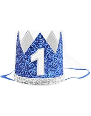 Baby Boy Birthday Crown Headband Prince Party Hat Hairband Photo Prop