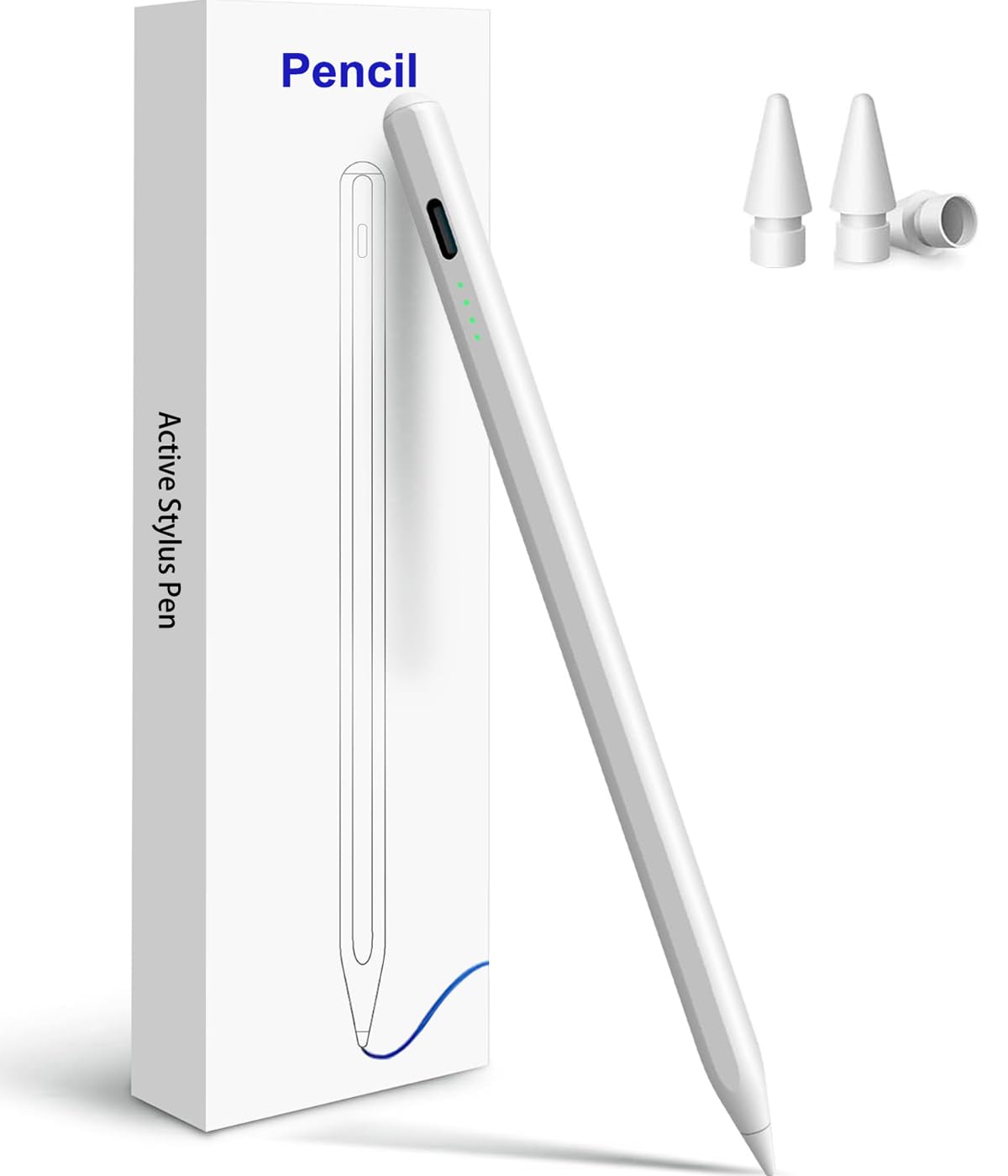 Photo 1 of **MISSING ACCESSORIES**
Stylus Pen for iPad Pencil 10th Generation(2018-2025), Fast Charging Apple Pencil with Palm Rejection Tilt Sensitivity, Compatible with iPad 6/7/8/9/10", Pro 11"/12.9"/ M4, Air 3/4/5/M2/M3, Mini 5/6