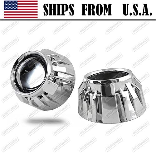 v3 GATLIN SHROUDS PROJECTOR LENS 2.5"- 2.75" HID RETROFIT