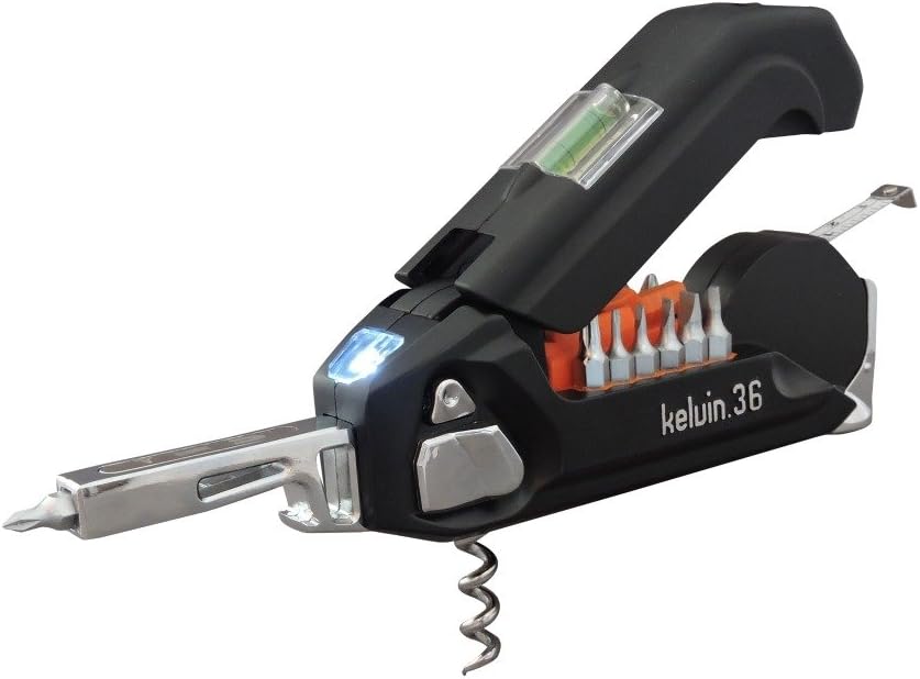 Kelvin Tools K36BLK01-01 36 The Ultra Urban Multi-Tool, Black