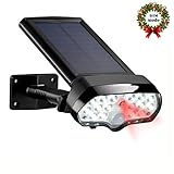 Solar Lights Outdoor,Vandeng 16 LED Super Bright Solar Spotlight IP65 Waterproof Wireless Solar Motion Sensor Lights for Patio Garden Porch Driveway Garage