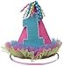 Mud Pie Baby Girls' 1st Felt Birthday Party Hat