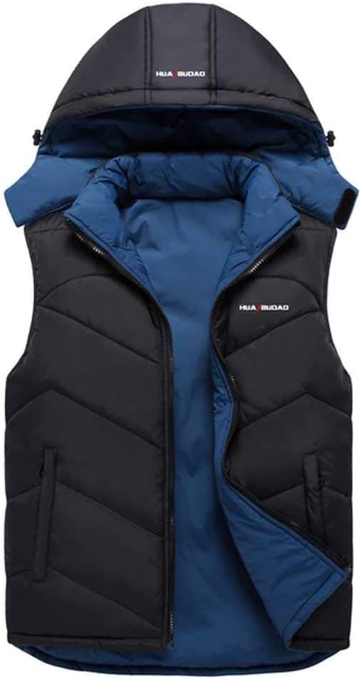 Vest Men Autumn Winter Warm Sleeveless Jacket Army Waistcoat Men's Vest Fashion Casual Coats Down Feather Thick