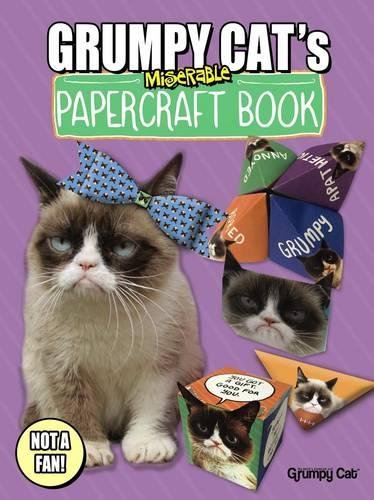 Grumpy Cat's Miserable Papercraft Book (Dover Fun and Games for Children)