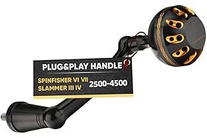 GOMEXUS Power Handle for Penn Spinfisher VI VII Slammer III IV(Make Sure Your Reel Model,Not for All Spinfisher Long Cast/V)-Please Pay Attention to The Adaptation Table