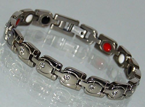 TITANIUM BRACELET Power Energy Magnet Therapy With 4 in 1 Function (LINK REMOVAL TOOL INCLUDED)- 183BR