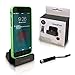 AmaziPro8 iPhone Charger Docking Station+ Stylus + Dust Plug + 5 ebooks, Best USB Lightning Cable, Charge Sync Stand, Cradle Charging Dock Stations for Apple 6 6s 6 Plus 6s plus 5 5S 5C