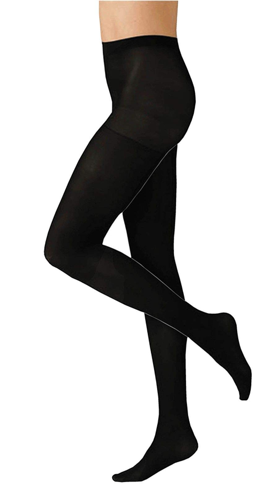 black winter tights
