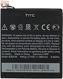 HTC 35H00187-01M Internal Battery for HTC One X - Original OEM - Non-Retail Packaging - Black