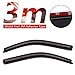 VITO 4pcs Side Window Deflectors Original Window Visors For 2009 2010 2011 2012 2013 2014 Ford F-150 F150 Super Crew Cab ONLY Vent Visor Sun/Rain Guard