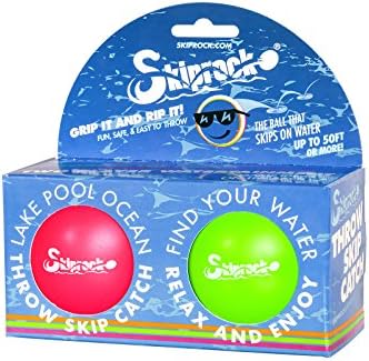 Skiprock Ball (Pack of 2), Green/Pink