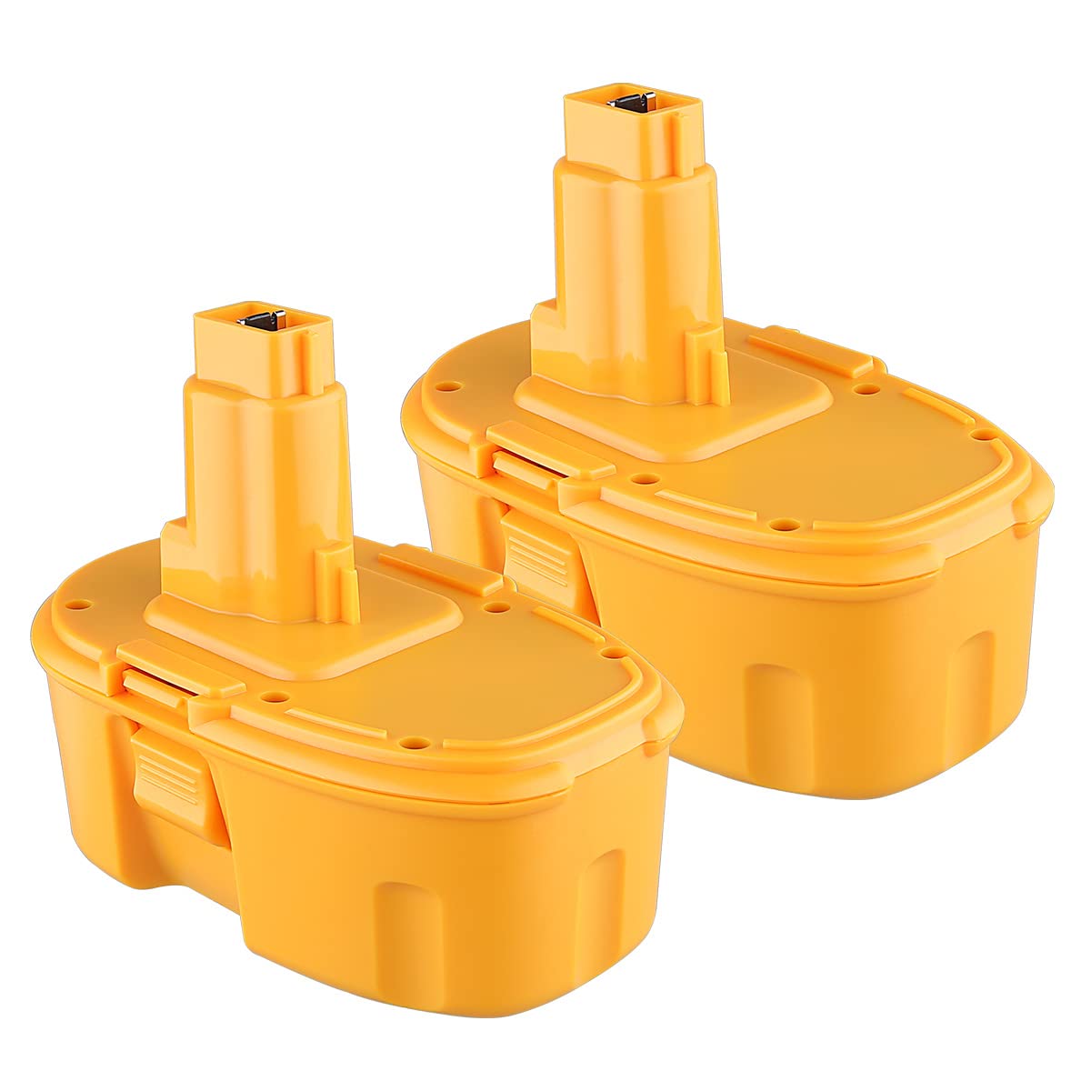 2Pack 18V 4.8AH Ni-Mh DC9096 Battery Replacement for Dewalt 18V Battery XRP DC725 DE9096 DE9503 DC9098 DE9039 DE9095 DW9095 DW9096 DW9098