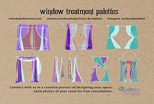 BLUE CURTAIN Window Treatment Draperies Boho Curtains over 20 colors Sari panel 96 inch for bedroom living room dining room kids yoga studio canopy tent W GIFT bag, Navy and Turquoise accents