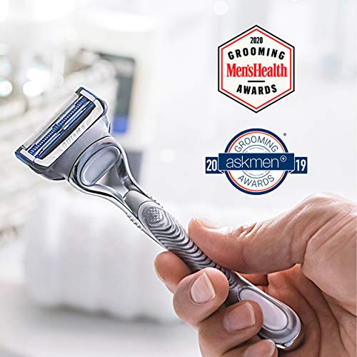 Gillette SkinGuard Men's Razor and Razor Blades, for Sensitive Skin, Handle + 4 Blade Refills - Image 2