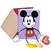 Hallmark Disney Valentine's Day Card for Kids (Removable Displayable Mickey Mouse)