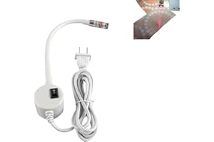 ruwanol Magnetic Positioning Quilting Light for Sewing Machine, for Sewing Machines, Hands Precision Sewing & Quilting Aid Tool, Adjustable Dot/Straight Line/Crosshair Projection (Straight LINE)