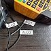 Aonomi 18489 Replace for DYMO Rhino 4200 Black on White 3/4'' x 11.5' 19mm Flexible Nylon Label Tapes Compatible with DYMO Rhino 5200, 4200, 5000, 6000 Industrial Label Maker Refills a18489,4 Pack