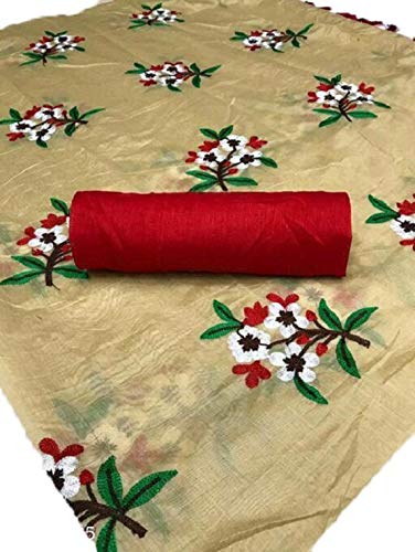 Blue Wish Womens Banarasi Art Silk -Jacquard Art Silk Saree With UNstitched Maching Blouse Piece (DN 250 Full