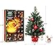 SWEET DIARY Christmas Advent Calendar 2018 Tabletop Christmas Tree Countdown Calendar 24 Days, 23.6