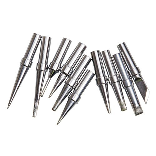10 PCS Weller ET Soldering Iron Replacement Tips for WES51/50,WESD51,PES51 / 50,LR21 Solder Tip