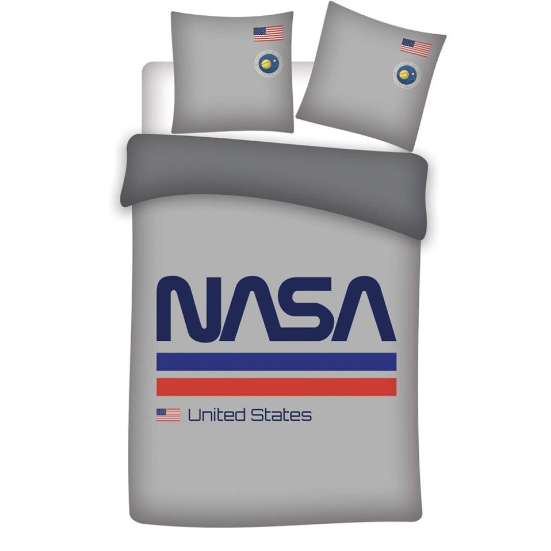 Difuzed NASA Reversible Single Bedding Set - Duvet Cover 140 x 200 cm + Pillowcase 63 x 63 cm