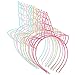 FANKUTOYS 12 Pack Unicorn Headbands Hair Hoop Girls Party Decoration Headdress Birthday Party Favors Unicorn Photo Props
