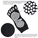 Pseudois Pack of 5 Non Slip Skid Yoga Pilates Socks Five Toe Separator Socks with Grips Cotton for Women Multi Pack